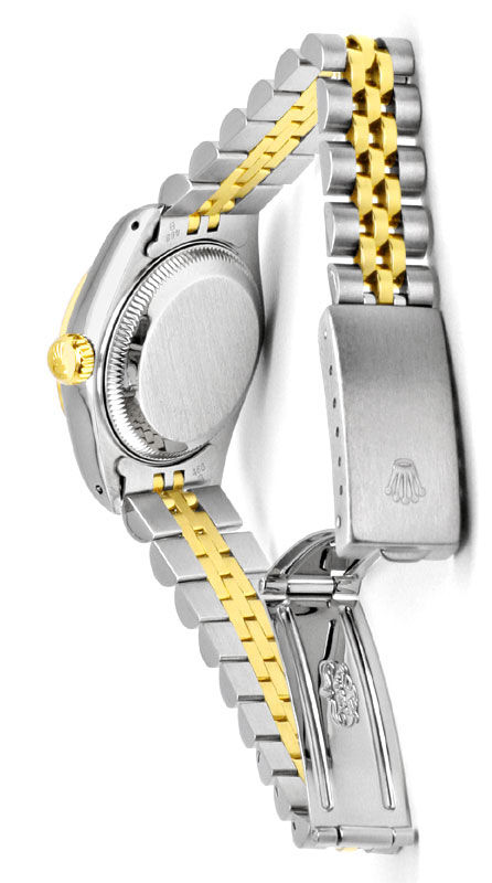 Foto 5 - Rolex Lady Datejust, Rolex Damen-Armband-Uhr Stahl-Gold, U1406