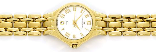 Foto 1 - Maurice Lacroix Damen Uhr 18K massiv Gold im Neuzustand, U2335